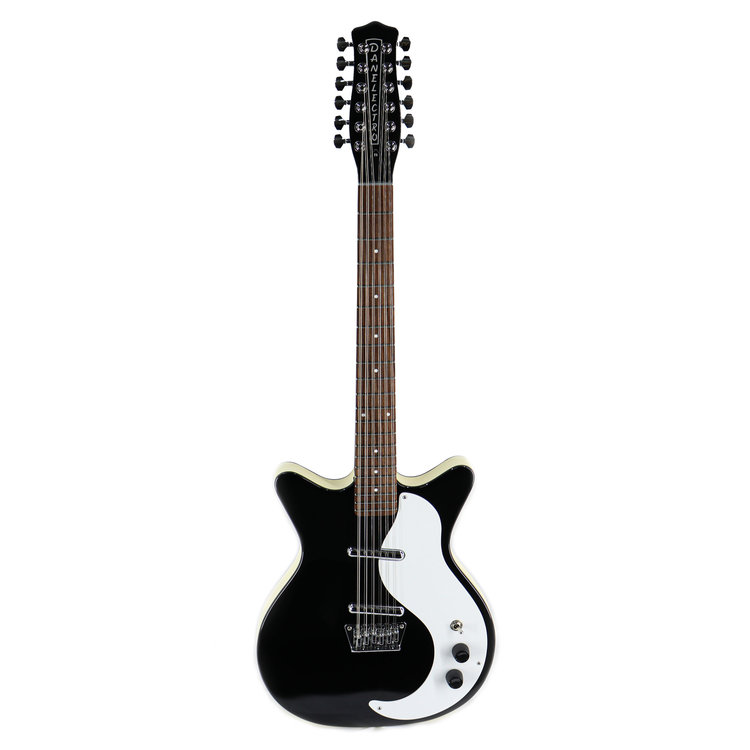 Danelectro Danelectro 12SDC 12-String Electric Guitar - Black