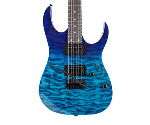 Ibanez GRG120QASPBGD GIO RG 6str Electric Guitar - Blue