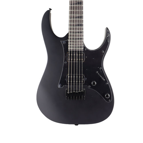 Ibanez Ibanez GRGR131EXBKF GIO RG 6str Electric Guitar - Black Flat Ibanez Ibanez GRGR131EXBKF GIO RG 6str Electric Guitar - Black Flat