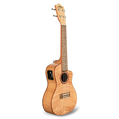 Lanikai Lanikai Flame Maple Cutaway Electric Concert Ukulele w/Gig Bag Lanikai Lanikai Flame Maple Cutaway Electric Concert Ukulele w/Gig Bag
