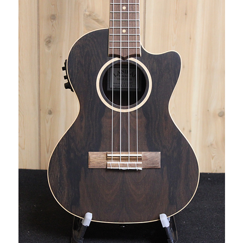 Lanikai Lanikai Ziricote Cutaway Electric Tenor Ukulele w/Gig Bag Lanikai Lanikai Ziricote Cutaway Electric Tenor Ukulele w/Gig Bag