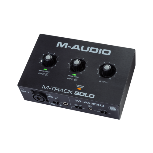 M-Audio M-Audio M-Track Solo II - 2-In 2-Out USB Audio Io w/1 Mic Pre M-Audio M-Audio M-Track Solo II - 2-In 2-Out USB Audio Io w/1 Mic Pre