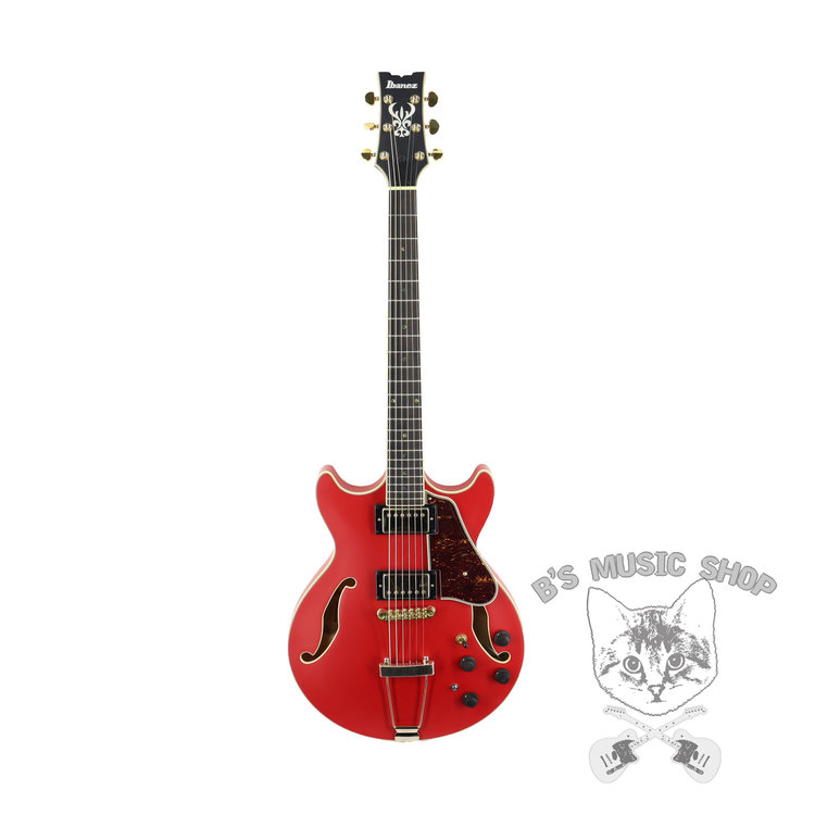 Ibanez Ibanez Artcore Expressionist AMH90 Electric Guitar - Cherry Red Flat