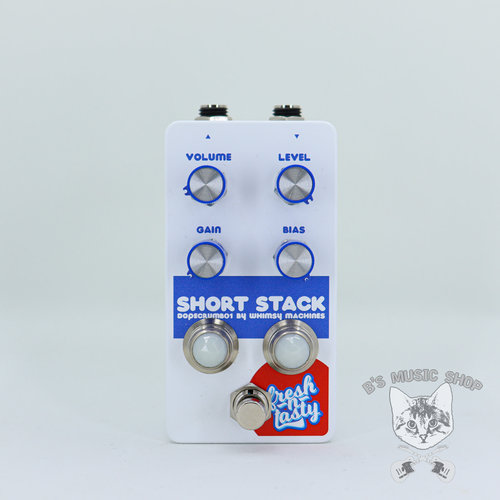 Whimsy Machines Whimsy Machines Short Stack - Multi-Mode JFET Ultra-High Gain Booster Whimsy Machines Whimsy Machines Short Stack - Multi-Mode JFET Ultra-High Gain Booster