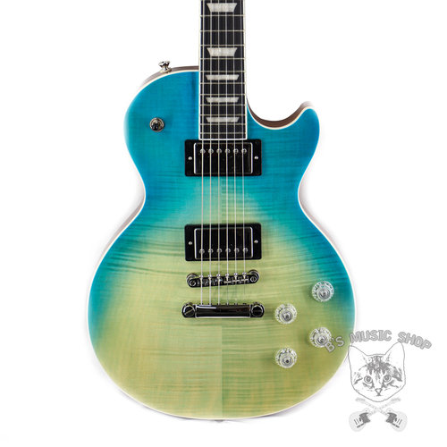 Epiphone Epiphone Les Paul Modern Figured in Caribbean Blue Fade Epiphone Epiphone Les Paul Modern Figured in Caribbean Blue Fade