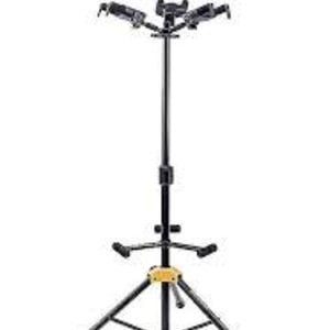 Hercules Hercules PLUS Series Universal AutoGrip Triple Guitar Stand w/Foldable Backrest