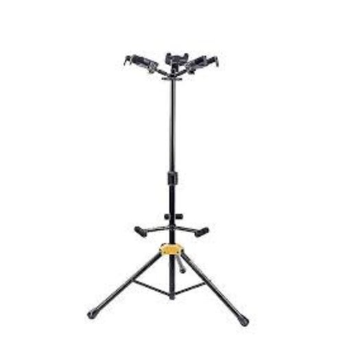 Hercules Hercules PLUS Series Universal AutoGrip Triple Guitar Stand with Foldable Backrest Hercules Hercules PLUS Series Universal AutoGrip Triple Guitar Stand with Foldable Backrest