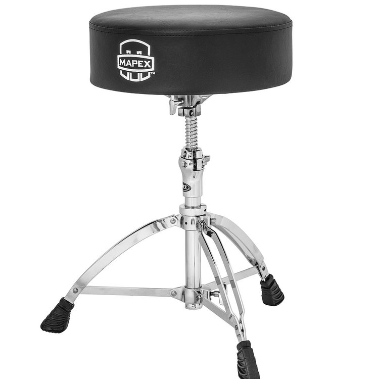 Mapex Mapex Round Top Drum Throne w/ Steel Spindle Height Adjustment