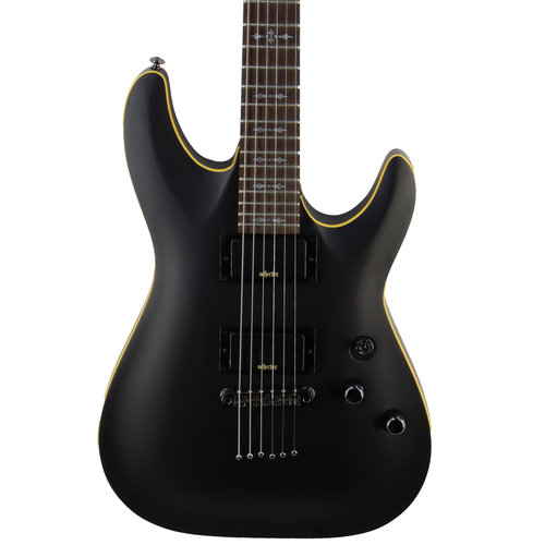 Schecter Schecter Demon-6 in Aged Black Satin Schecter Schecter Demon-6 in Aged Black Satin