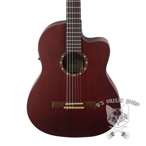 Ortega Ortega RCE125MMSN - Thinline Acoustic/Electric Nylon String Guitar - Family Series - w/ Bag