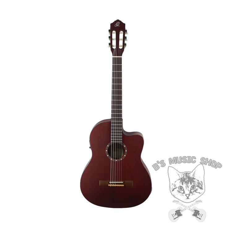 Ortega Ortega RCE125MMSN - Thinline Acoustic/Electric Nylon String Guitar - Family Series - w/ Bag
