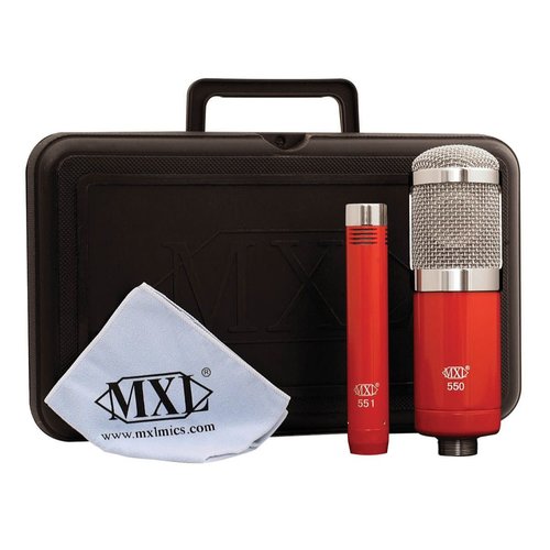 MXL MXL 550/551R: Recording Microphone Kit includes (1) 550 & (1) 551 mic. MXL MXL 550/551R: Recording Microphone Kit includes (1) 550 & (1) 551 mic.