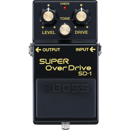 Boss Boss Limited Edition 40th Anniversary SD-1 SUPER OverDrive - All Black Edition Boss Boss Limited Edition 40th Anniversary SD-1 SUPER OverDrive - All Black Edition