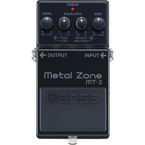 Boss Boss Limited Edition 30th Anniversary MT-2 Metal Zone - All Black Edition Boss Boss Limited Edition 30th Anniversary MT-2 Metal Zone - All Black Edition
