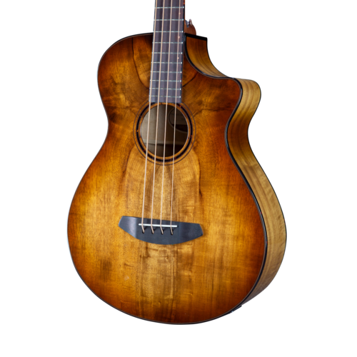 Breedlove Breedlove Pursuit Exotic S Concerto Amber Bass CE Myrtlewood-Myrtlewood