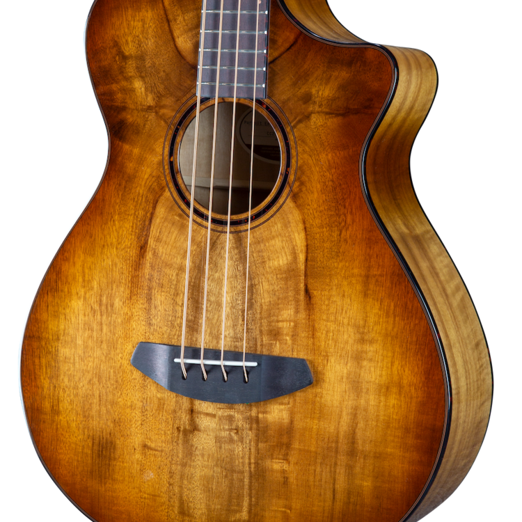 Breedlove Breedlove Pursuit Exotic S Concerto Amber Bass CE Myrtlewood-Myrtlewood