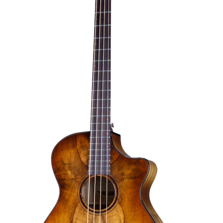 Breedlove Breedlove Pursuit Exotic S Concerto Amber Bass CE Myrtlewood-Myrtlewood