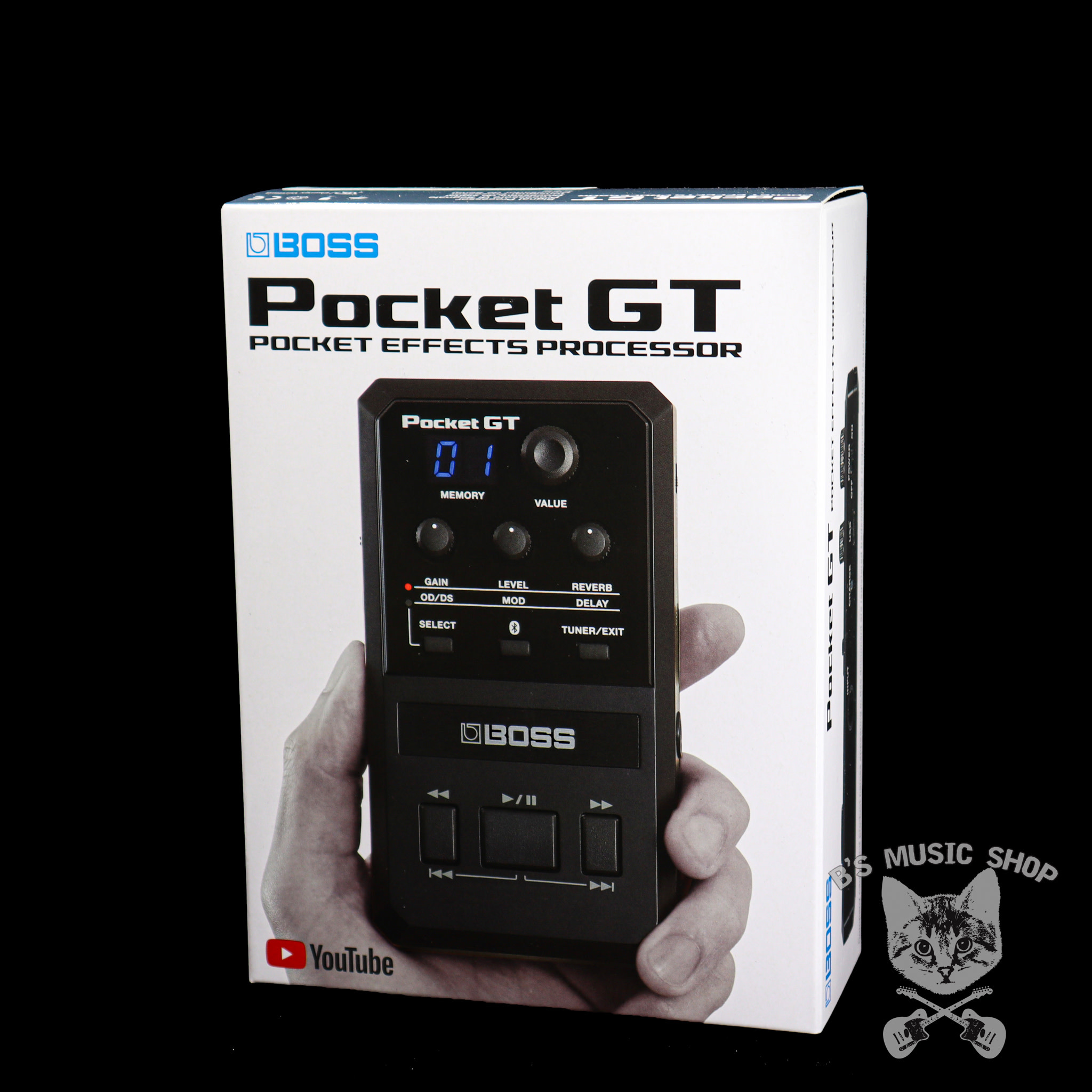 BOSS Pocket GT Pocket Effects Processor - B's Music Shop