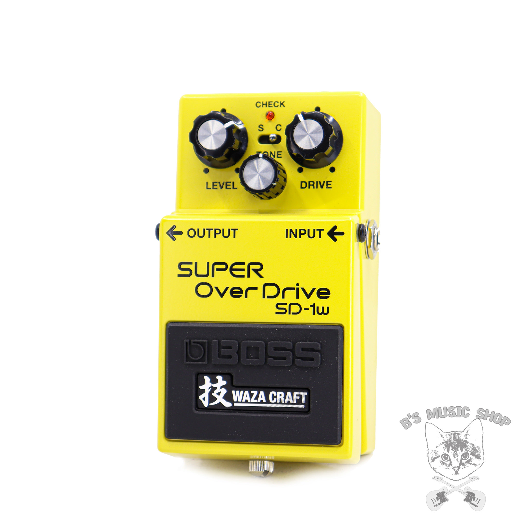 BOSS SD-1W Waza Craft Super Overdrive Pedal - B's Music Shop