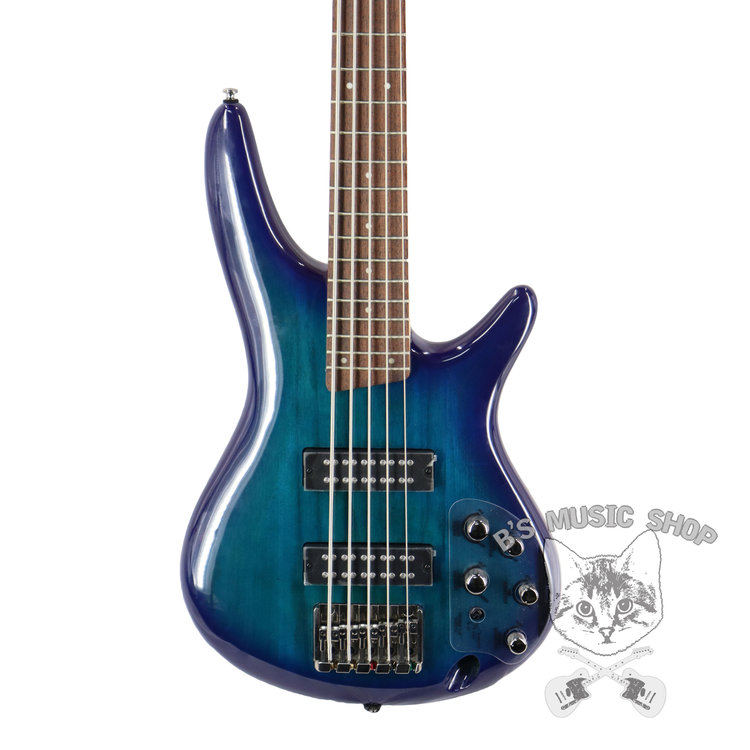 Ibanez Ibanez Standard SR375E 5-String Electric Bass - Sapphire Blue