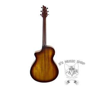 Breedlove Breedlove Pursuit Exotic S Concert Tiger's Eye CE Myrtlewood-Myrtlewood