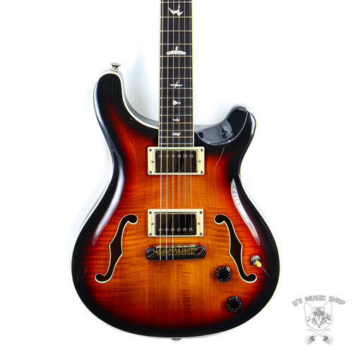 PRS PRS SE Hollowbody II in Tri-Color Sunburst w/Case PRS PRS SE Hollowbody II in Tri-Color Sunburst w/Case
