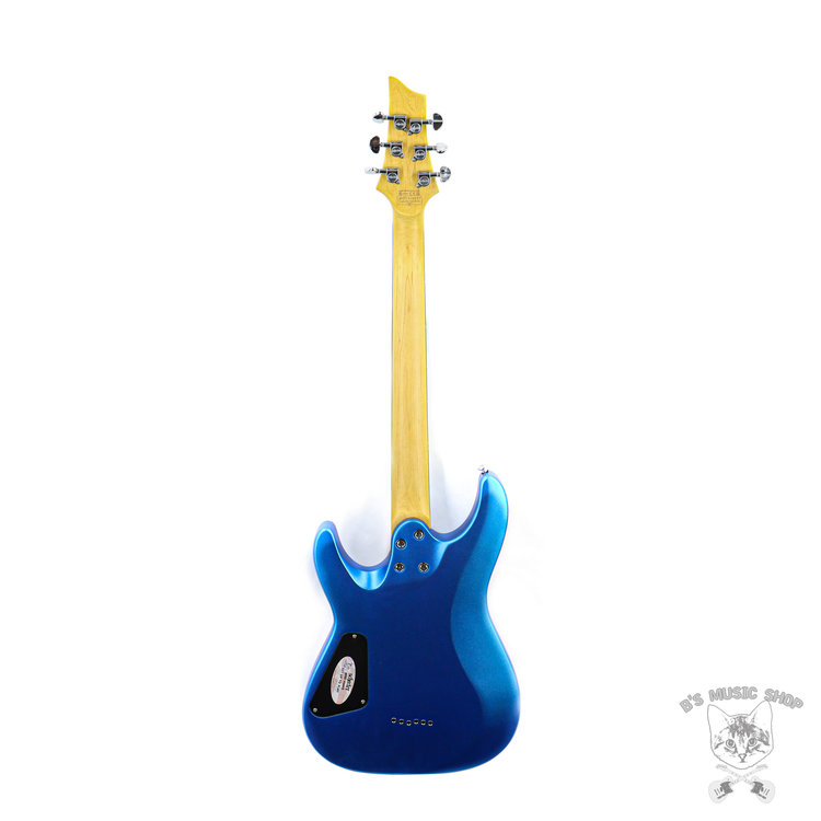 Schecter Schecter C-6 Deluxe in Satin Metallic Light Blue