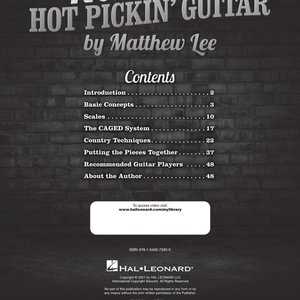Hal Leonard Nashville Hot Pickin' Guitar: Tips, Tricks and Techniques to Sound Just Like the Pros!