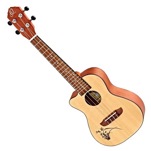 Ortega Ortega Bonfire Series RU5CE-L Concert Acoustic/Electric Lefty Ukulele Ortega Ortega Bonfire Series RU5CE-L Concert Acoustic/Electric Lefty Ukulele