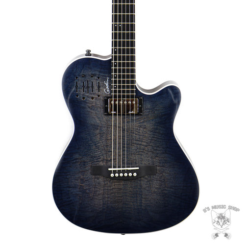 Godin Godin A6 Ultra in Denim Blue Flame w/Bag Godin Godin A6 Ultra in Denim Blue Flame w/Bag