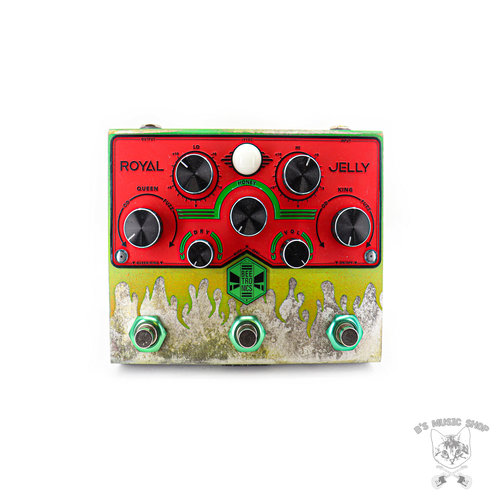 Beetronics Beetronics Limited Edition “Toxic Avenger” Royal Jelly Overdrive/Fuzz Blender Beetronics Beetronics Limited Edition “Toxic Avenger” Royal Jelly Overdrive/Fuzz Blender