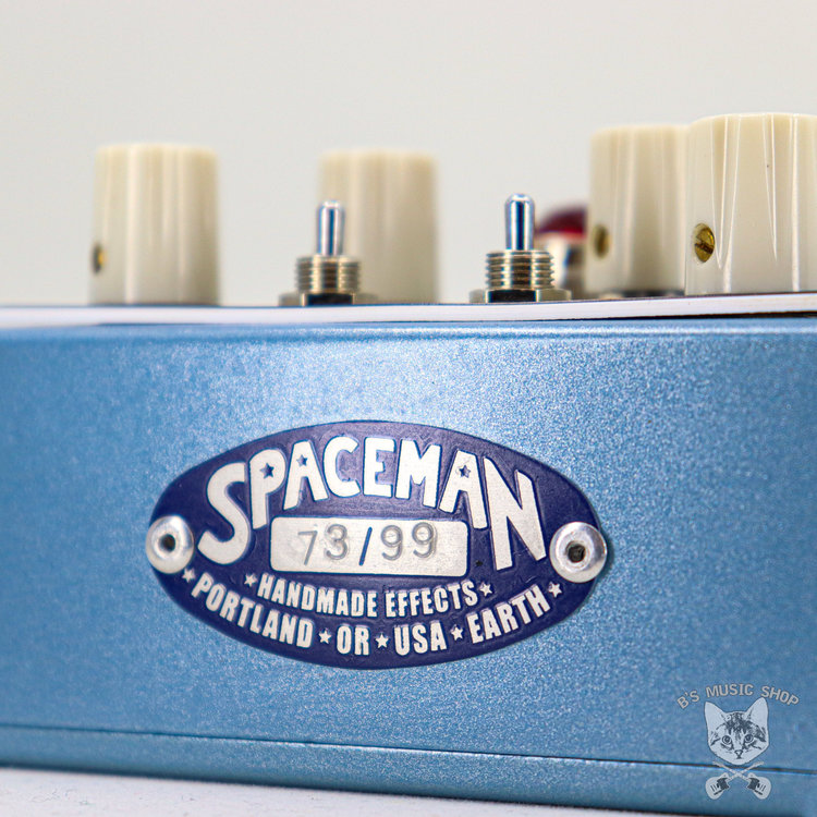 Spaceman Effects Spaceman Polaris Resonant Overdrive in Light Blue