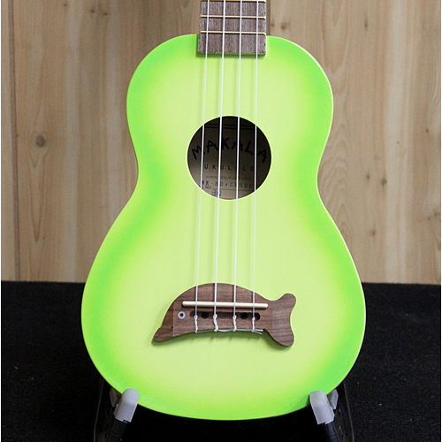 Makala Makala Dolphin Green Apple Burst Soprano Ukulele Makala Makala Dolphin Green Apple Burst Soprano Ukulele
