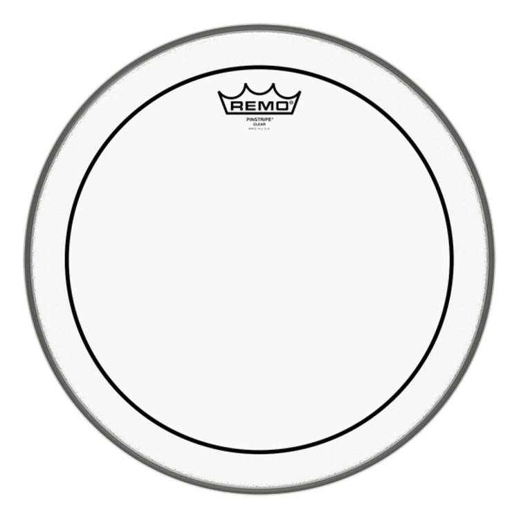 Remo Remo Pinstripe Clear Drumhead - 16"