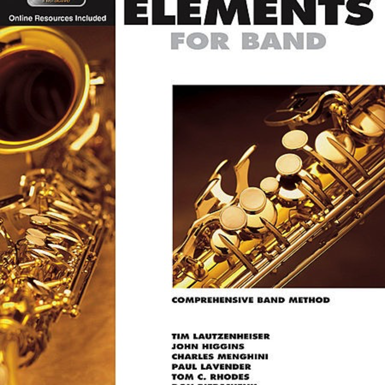Essential Elements for Band - Eb Alto Sax Book 1 w/EEi
