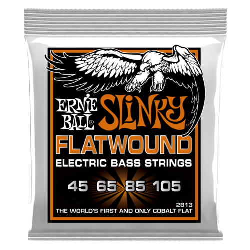 Ernie Ball Ernie Ball Hybrid Slinky Flatwound Electric Bass Strings - 45-105 Gauge