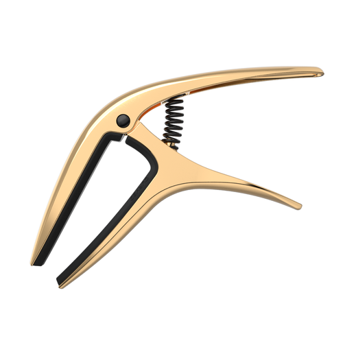 Ernie Ball Ernie Ball Axis Dual Radius Capo - Gold Ernie Ball Ernie Ball Axis Dual Radius Capo - Gold