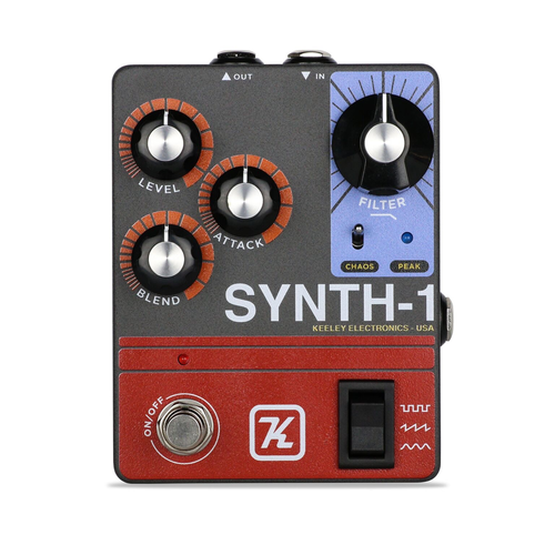 Keeley Keeley Synth-1 Reverse Attack Fuzz Wave Generator Keeley Keeley Synth-1 Reverse Attack Fuzz Wave Generator