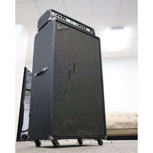 Used Kustom III-B Head and 2x15" Cab Used Kustom III-B Head and 2x15" Cab