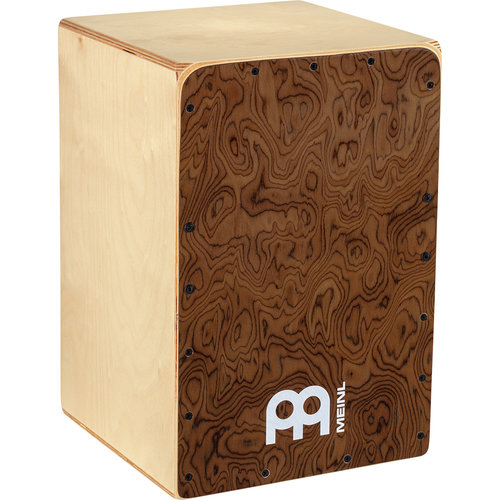 Meinl Percussion Meinl Percussion Snarecraft Cajon 80, Burl Wood Meinl Percussion Meinl Percussion Snarecraft Cajon 80, Burl Wood