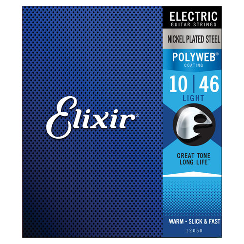 Elixir Elixir Polyweb Electric Guitar Strings - Light 10-46 Elixir Elixir Polyweb Electric Guitar Strings - Light 10-46