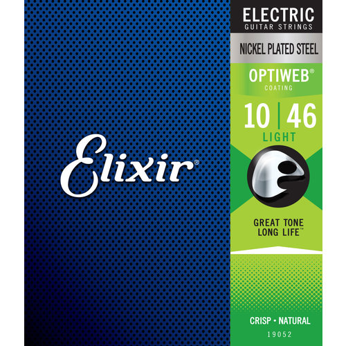 Elixir Elixir OptiWeb Electric Guitar Strings - Light 10-46 Elixir Elixir OptiWeb Electric Guitar Strings - Light 10-46
