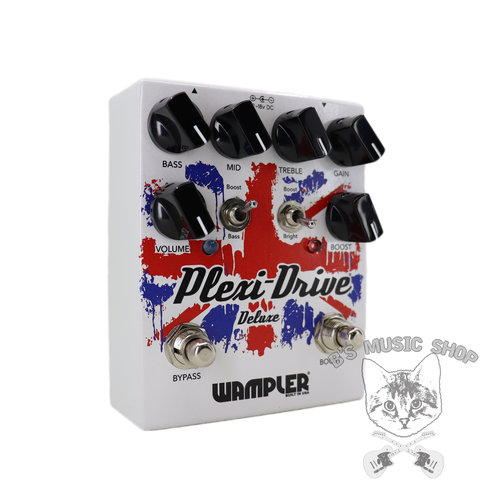 Wampler Wampler Plexi-Drive Deluxe British Overdrive Pedal Wampler Wampler Plexi-Drive Deluxe British Overdrive Pedal