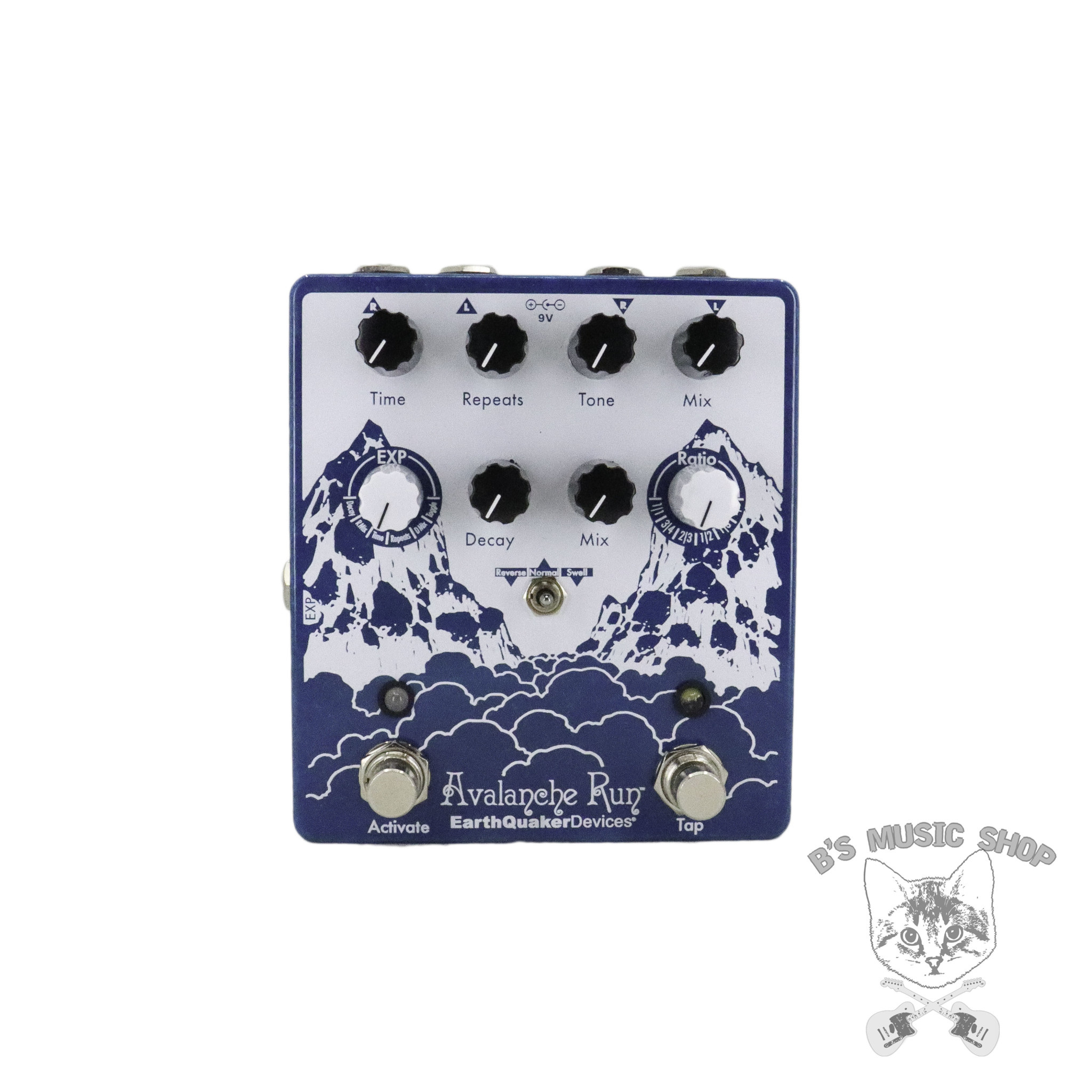 EarthQuaker Devices Avalanche Run Stereo Delay & Reverb with 