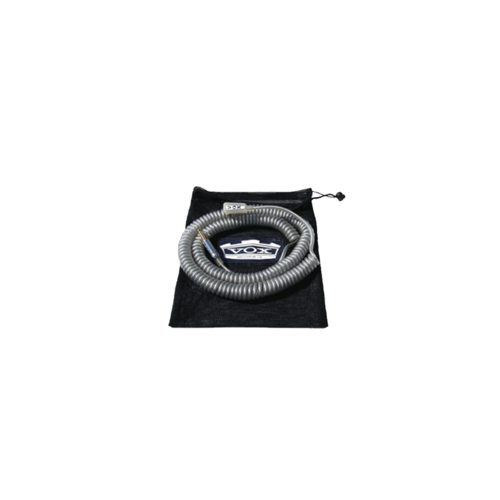 Vox Vox Vintage Coiled Cable - 29.5', Silver Vox Vox Vintage Coiled Cable - 29.5', Silver