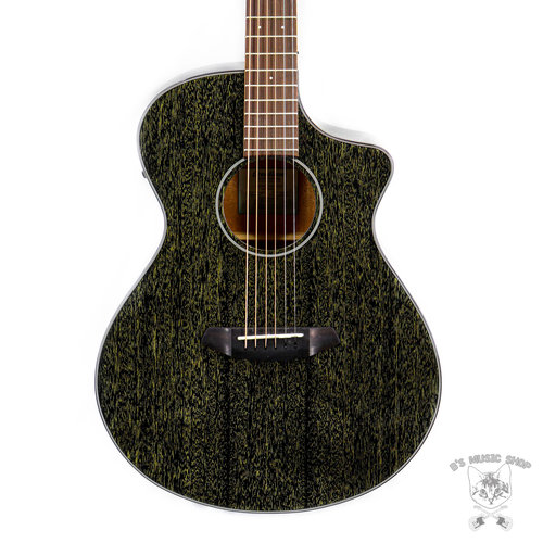 Breedlove Breedlove Rainforest S Concert Black Gold CE African Mahogany-African Mahogany