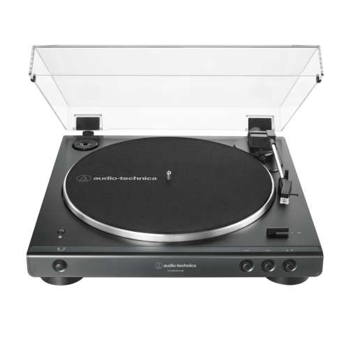 Audio-Technica Audio-Technica AT-LP60XBT-USB Fully Automatic Belt-Drive Turntable (Wireless, USB & Analog) - Black Audio-Technica Audio-Technica AT-LP60XBT-USB Fully Automatic Belt-Drive Turntable (Wireless, USB & Analog) - Black