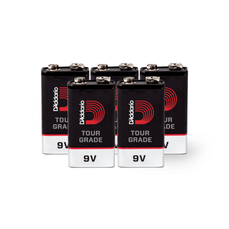 D'Addario D'Addario Tour-Grade 9V Battery, 2 pack