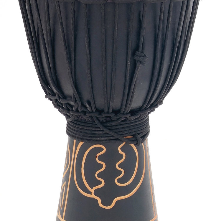 Toca Toca Rope Tuned  8" Djembe - Black Mamba