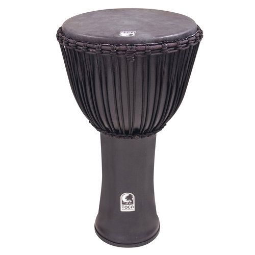 Toca Toca Freestyle 14" Djembe - Black Mamba w/Bag Toca Toca Freestyle 14" Djembe - Black Mamba w/Bag